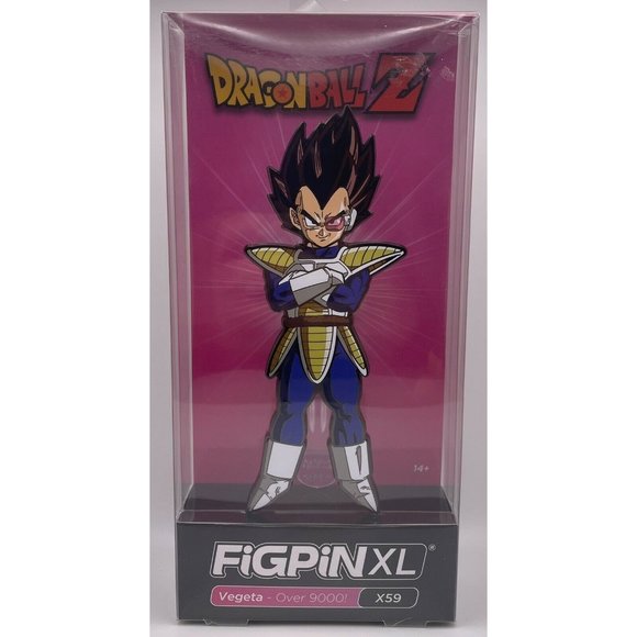 Figpin XL Vegeta Over 9000 X59 Walmart Exclusive New - Picture 1 of 2